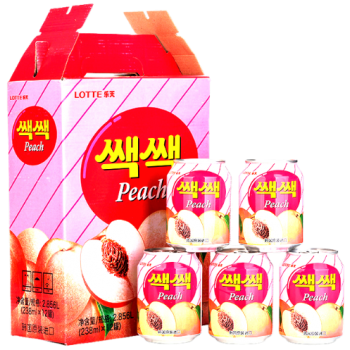 Korea Peach Juice 238ml*12cans
