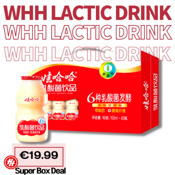 WHH Lactic Acid Bacteria Beverage 40 bottle