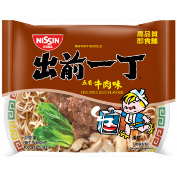 Nissin Instant Noodle Beef Flavor 100g