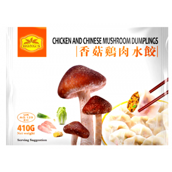 Hong's Chicken and Chinese Mushroom Dumplings 410g (Dublin Only)