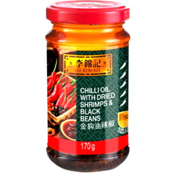 Lee Kum Kee Chilli Oil With Dried Shrimps&Black Beans 170g