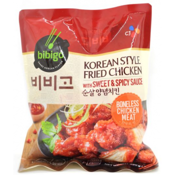 Bibigo Korean Sweet Spicy Fried Chicken Boneless 350g (Dublin Only)