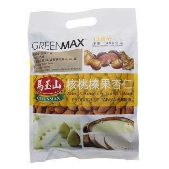 GreenMax Instant Cereal Powder-Walnut and Hazelnut Apricot Kernel Meal 390g