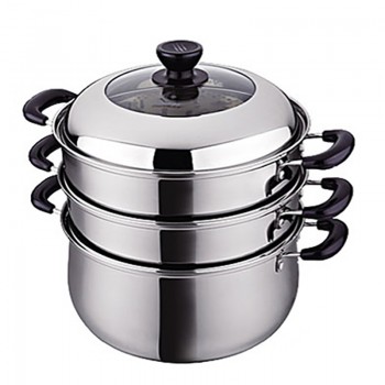 Charms Three Layer Steamer with Capsuled Bottom 30cm/8.7L