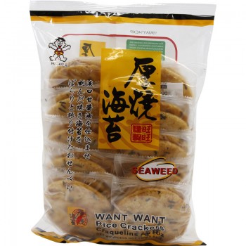 Want Want Seaweed Rice Cracker 160g