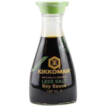 Japanese Kikkoman Less Salt Soy Sauce 150ml