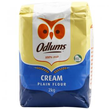 Odlums Cream Plain Flour 2kg 